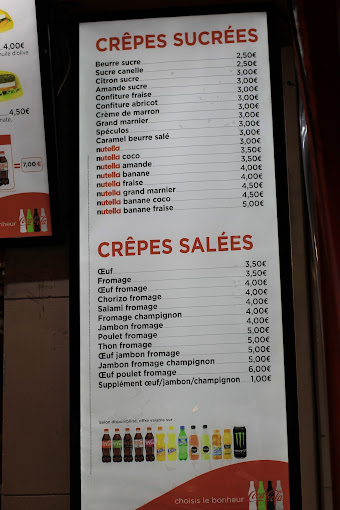 Mich'sandwiches menu 4